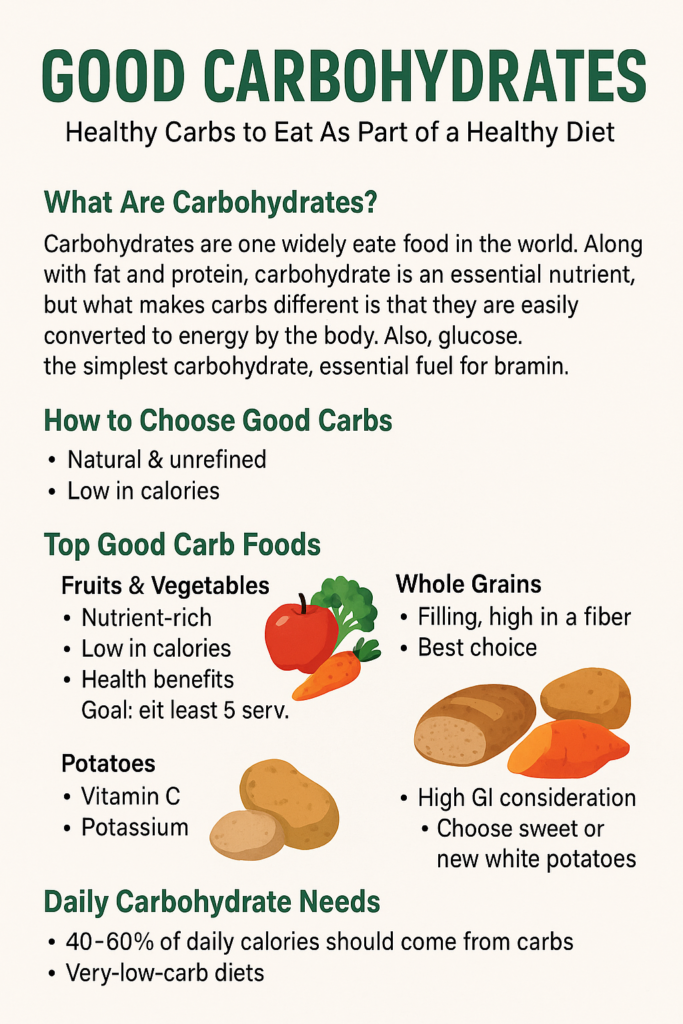Good Carbohydrates